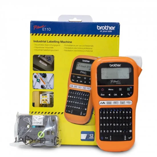 Brother PTE110 Hand Held Label Printer